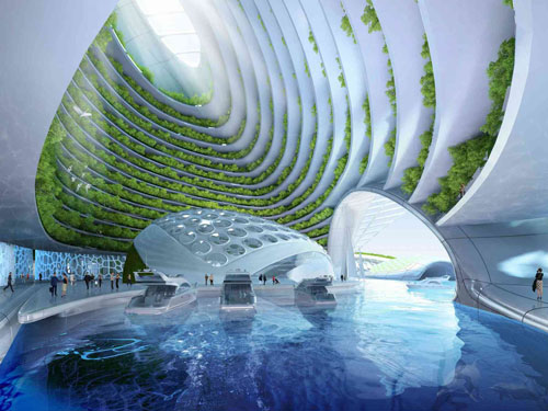 عجایب معماری پرینت سه بعدی پروژه شهر دریایی