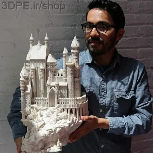 مدل سه بعدی قلعه