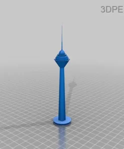 مدل سه بعدی برج میلاد