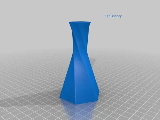 مدل3بعدی گلدان