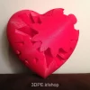 فایل سه بعدی قلب چرخ دنده