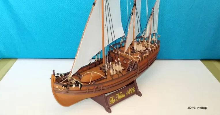 مدل سه بعدی کشتی کریستوف کلمب
