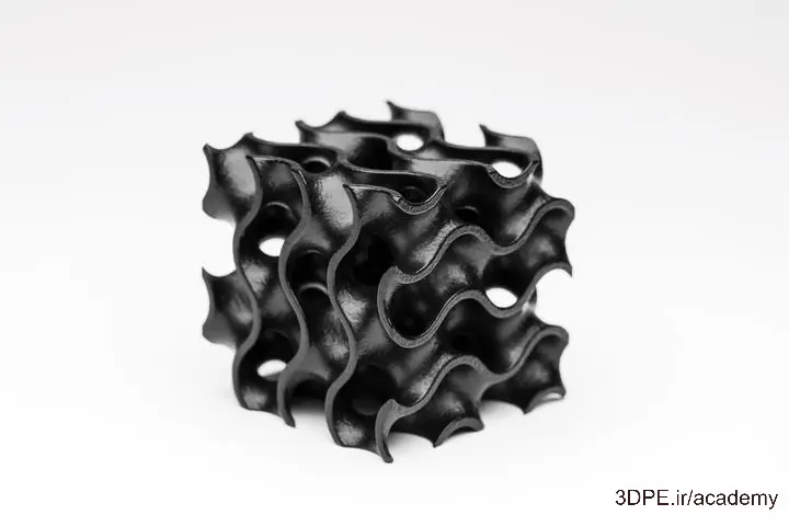 نمونه کار پرینت سه بعدی پلیمری saf