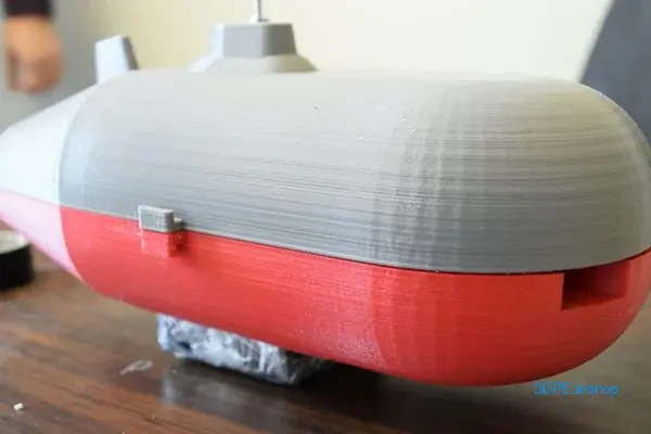 پروژه پرینت سه بعدی زیردریایی اسباب بازی