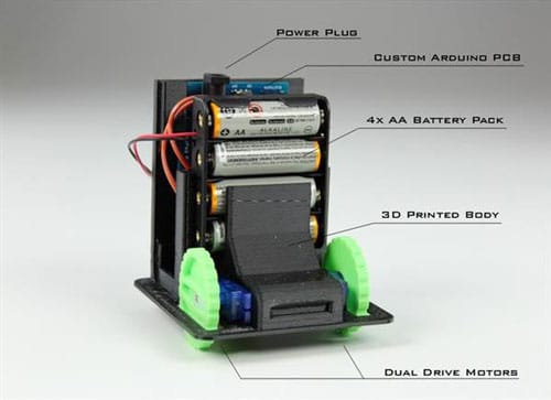 پرینت سه بعدی ربات