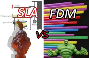 مقایسه دو فناوری پرینتر سه بعدی: FDM درمقابل SLA