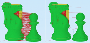 آموزش پرینت سه بعدی چند قطعه در یکبار فرآیند چاپ
