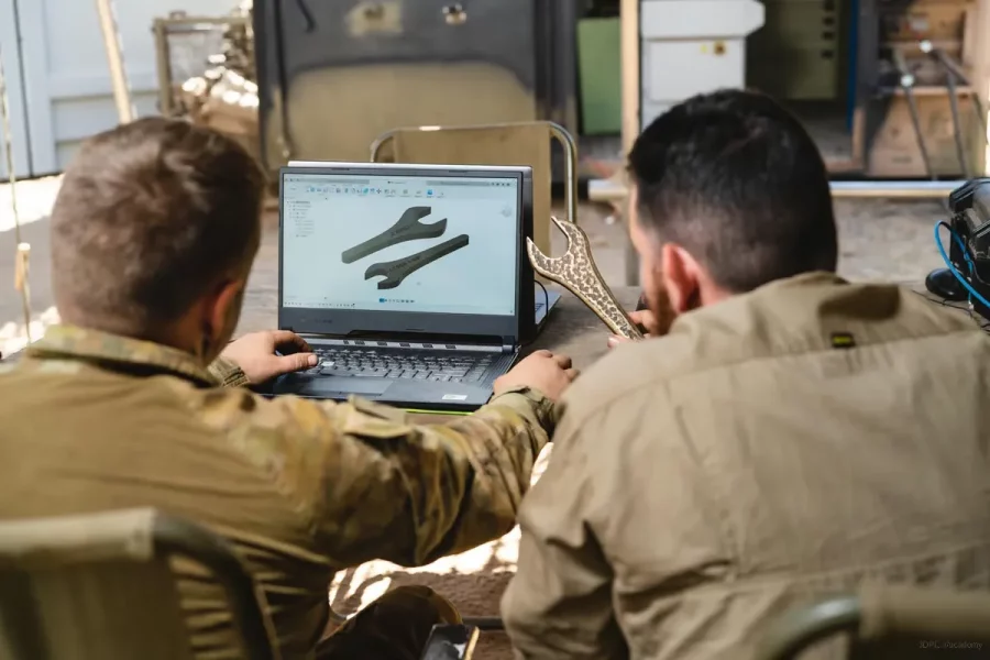 چاپ سه بعدی فلزی در ارتش