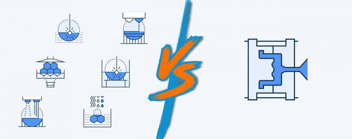 قالبگیری تزریقی و پرینت3بعدی