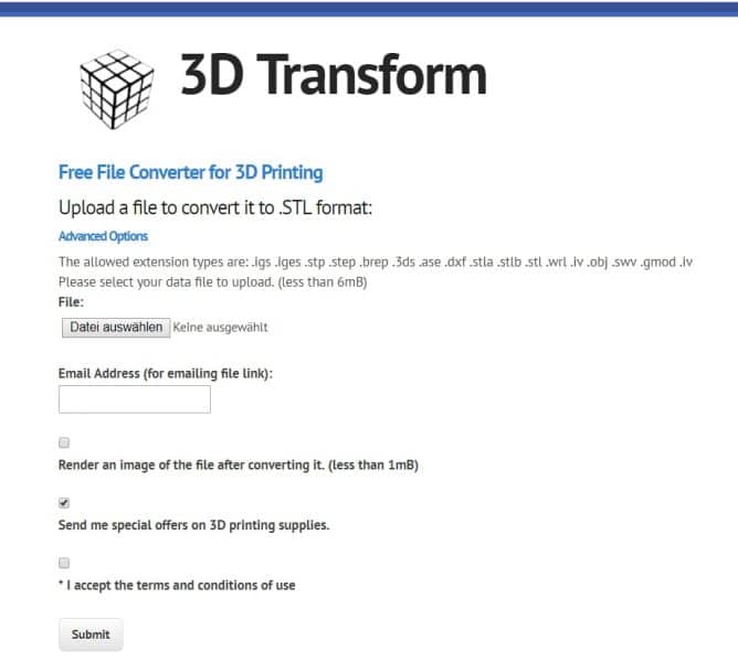 stl format