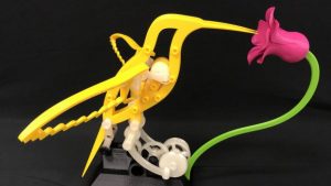 پروژه آخر هفته: پرینت سه بعدی مرغ مگس خوار مکانیکی